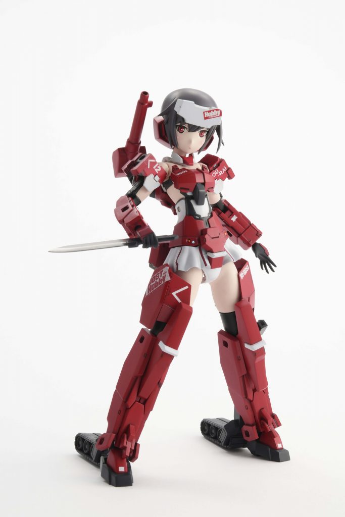 フレームアームズ ガール 瞳デカール 使用作例です 轟雷編 Hjモデラーズブログ