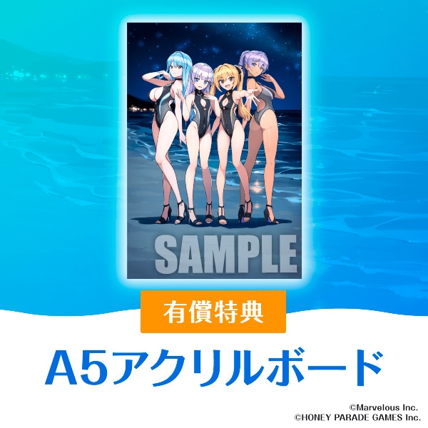 ドルフィンウェーブ 公式イラスト集 OFFICIAL VISUAL COLLECTION - Second Wave -有償特典