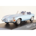 ノレブ 1/43 ジャガー E-タイプ カブリオレ 1961 メタリックブルー 