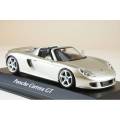 ミニチャンプス　Carrera GT ミニカー 2台セット シルバー　ポルシェ ミニチャンプス Carrera GT ミニカー 2台セット シルバー