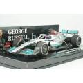 スパーク製　1/43メルセデスW13　２台セット 国内外の人気が集結 スパーク メルセデスAMG Eパフォーマンス