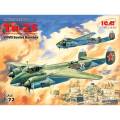 ICM 1/72 ツポレフ Tu-2 双発爆撃機 スケールモデル 72031