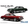 1/24 アオシマ マークII マーク2 mx41 完成品 アオシマ 1/24 トヨタ MX41 マークII/ チェイサー '79 スケール