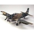 プラモデル完成機　1/48　A-1Jスカイレーダー タミヤ 1/48 傑作機シリーズ ダグラス A-1J スカイレイダー
